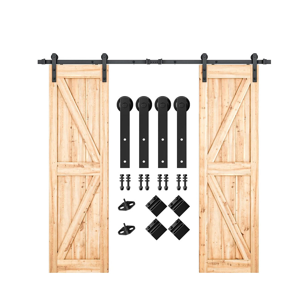 Double Barn Door Hardware, I Shape Hanger