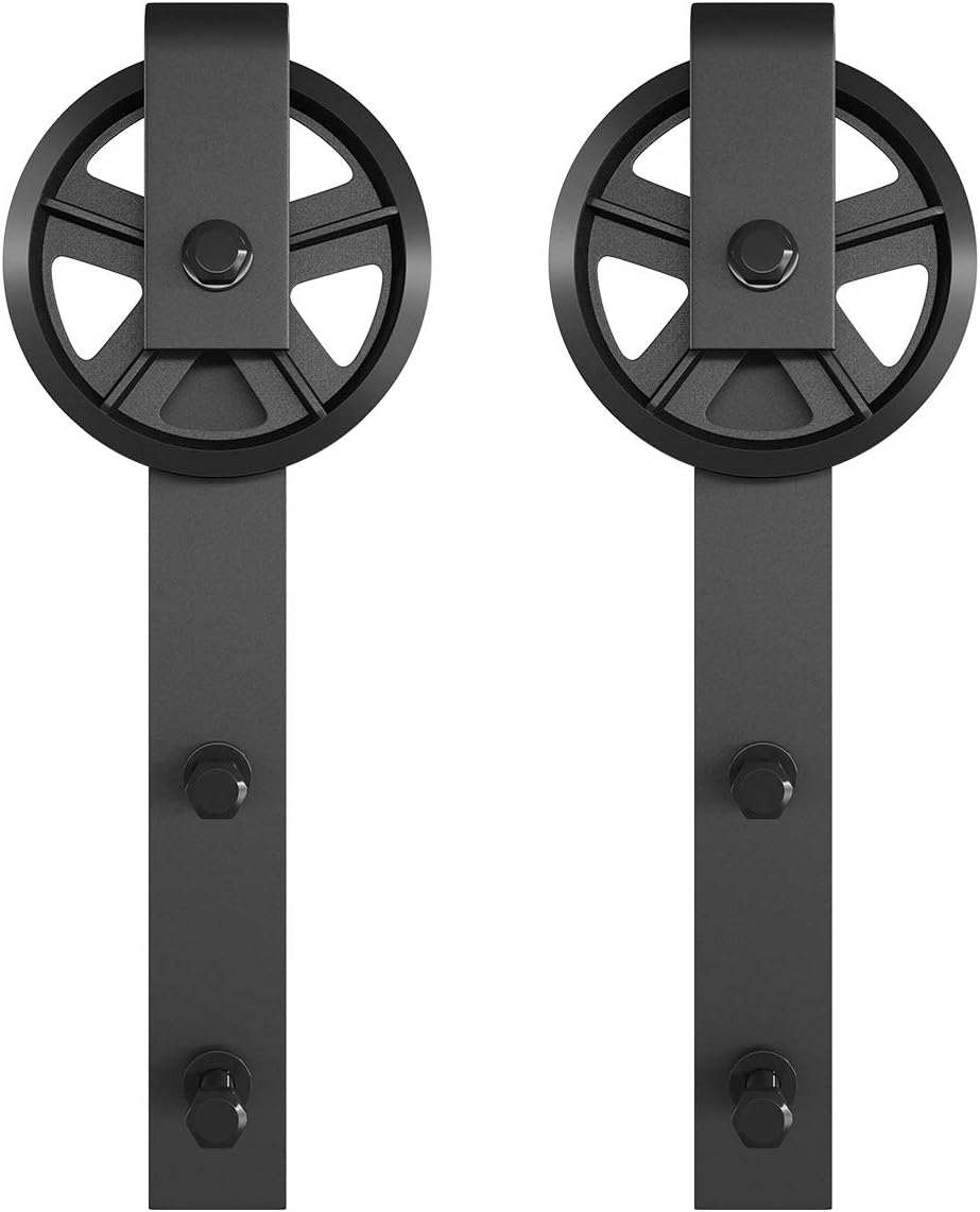Barn Door Hangers Big Wheel Shape