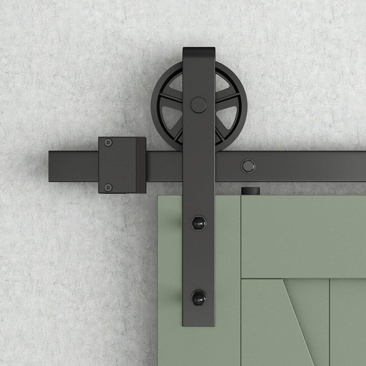 Barn Door Hangers Big Wheel Shape