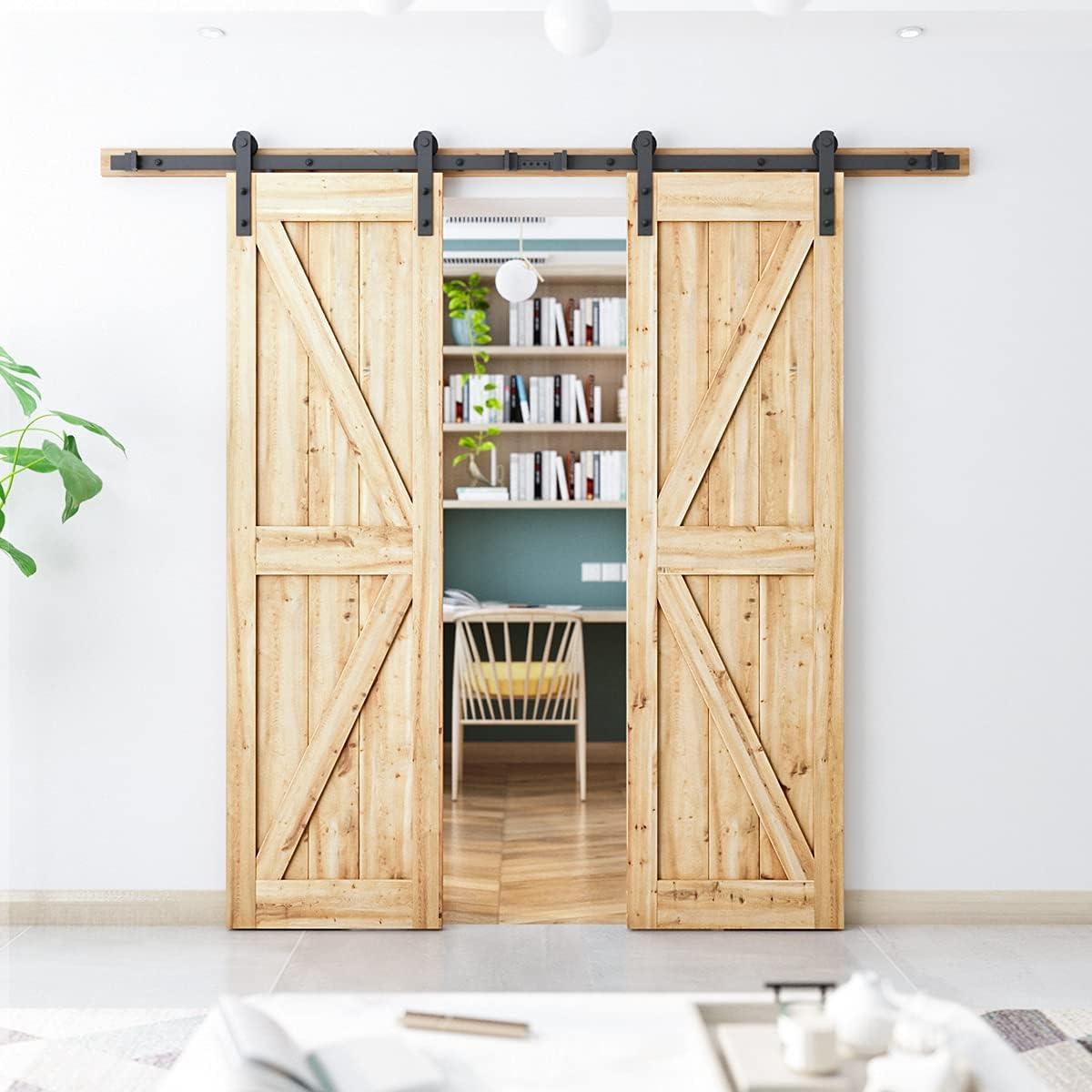 Double Barn Door Hardware, I Shape Hanger