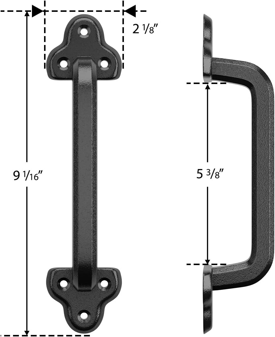 9" Barn Door Handle