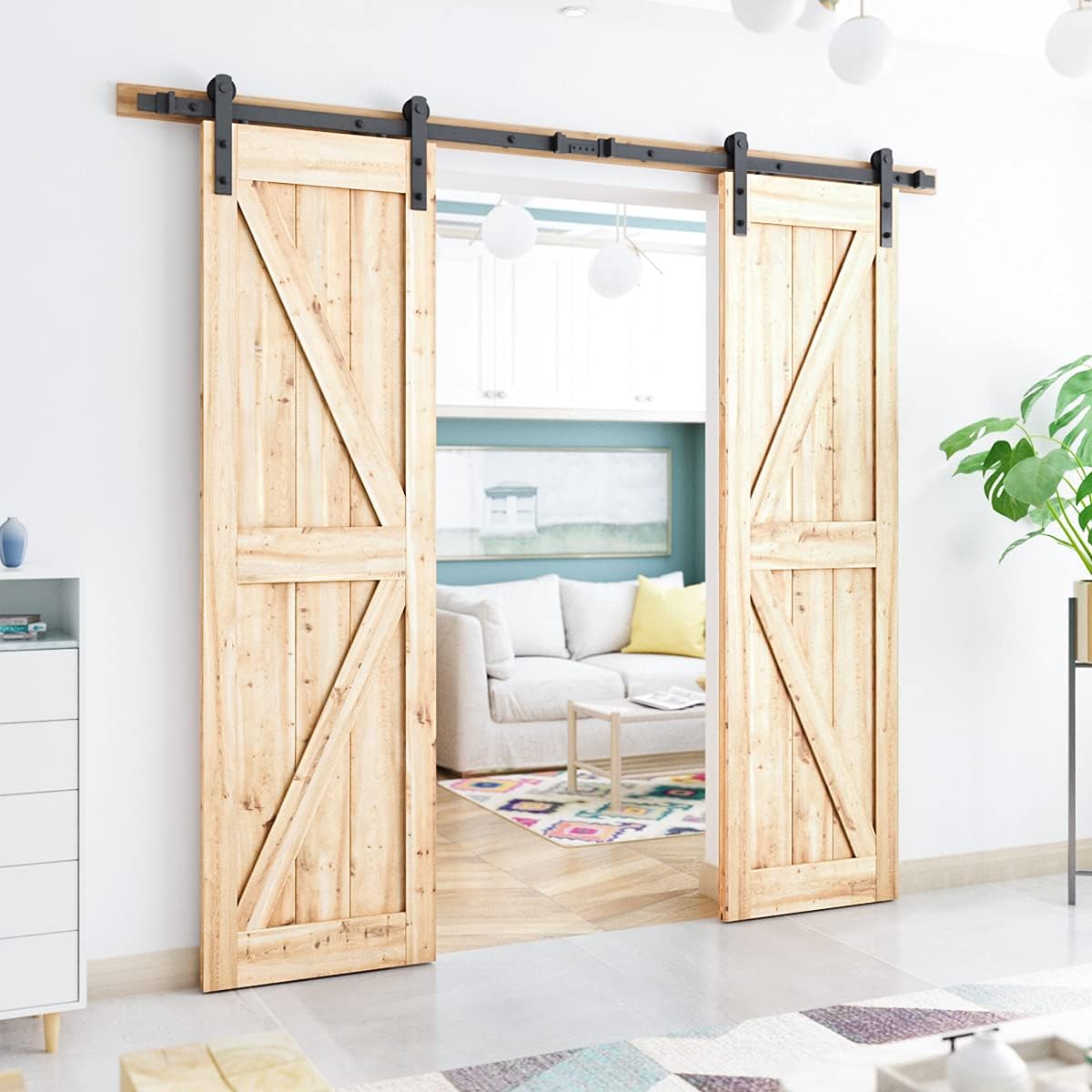 Double Barn Door Hardware, I Shape Hanger