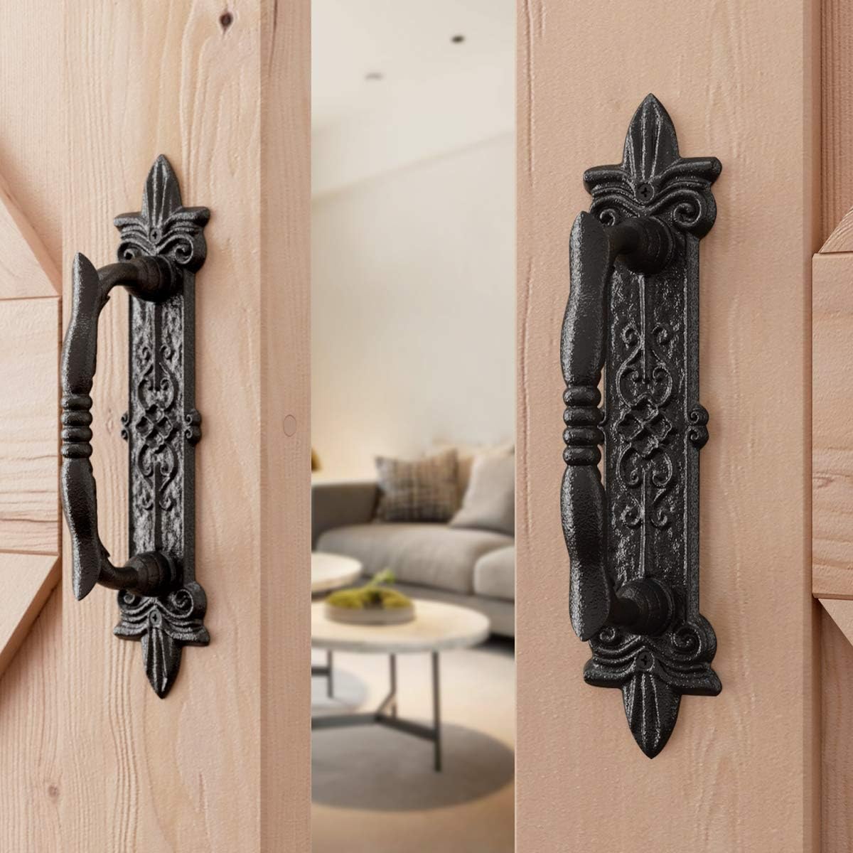 9" Barn Door Handle, 2PCS