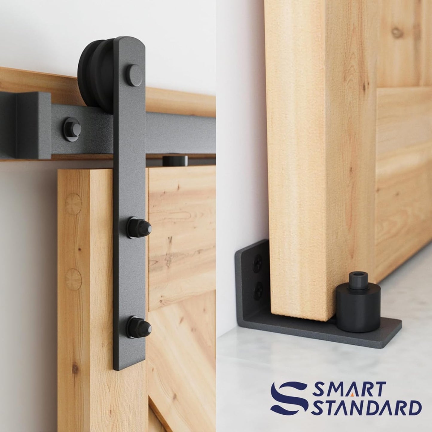Sliding Barn Door Hardware Whole Kit, I Shape Hanger